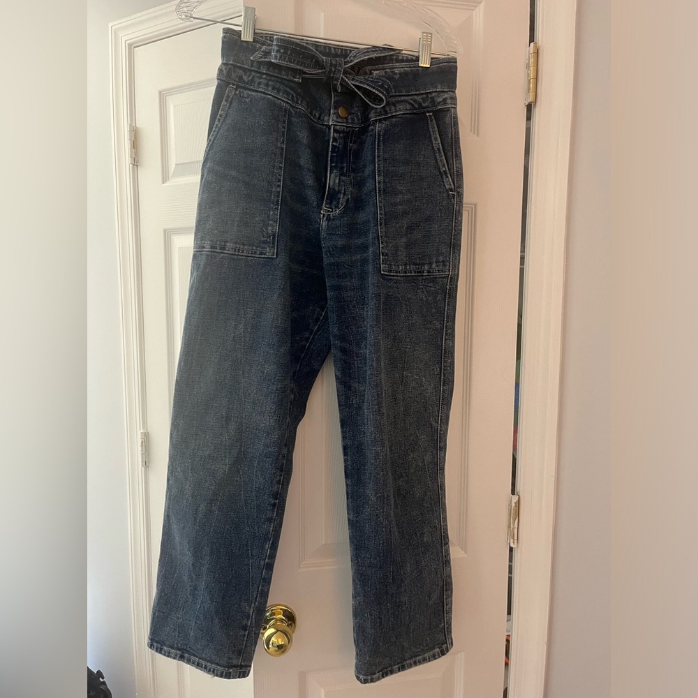 Abercrombie and fitch paper bag jeans